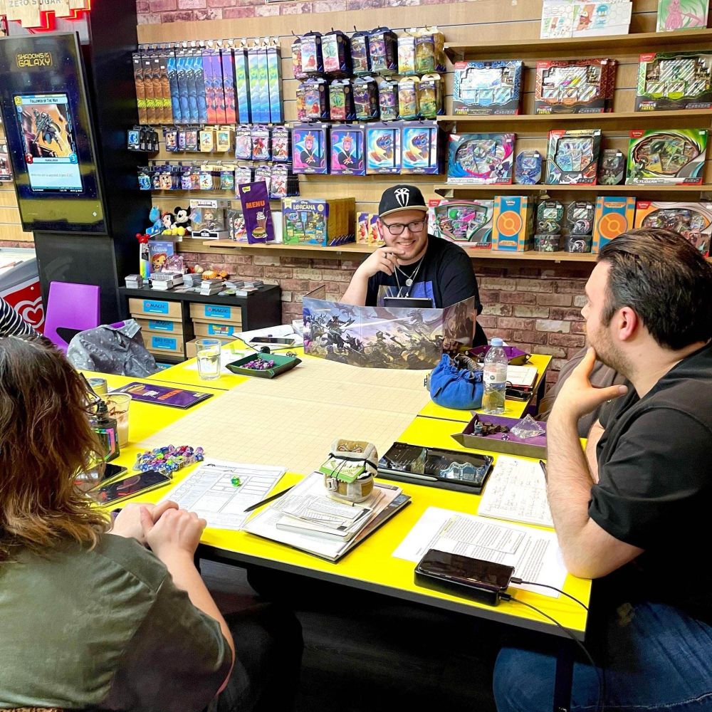 Me behind the DM screen at my weekly Dungeon's and Dragons game night