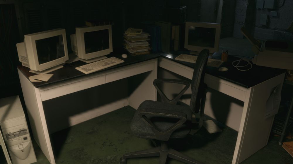 CRT PC monitors in RE4 Remake Separate Ways
