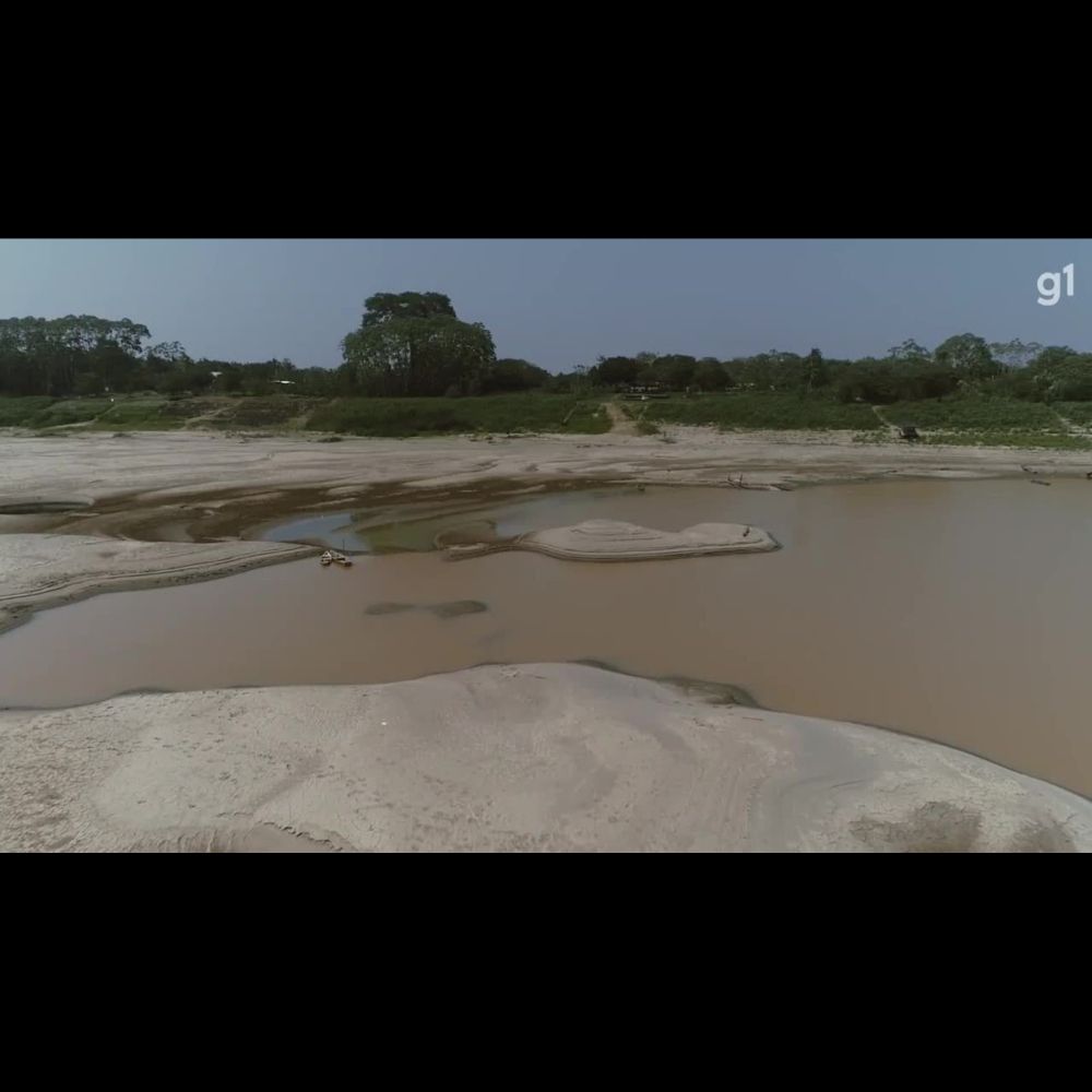 Milhares de ribeirinhos sem água, ‘montanhas de pedras’ e bancos de areia gigantes: o retrato d...