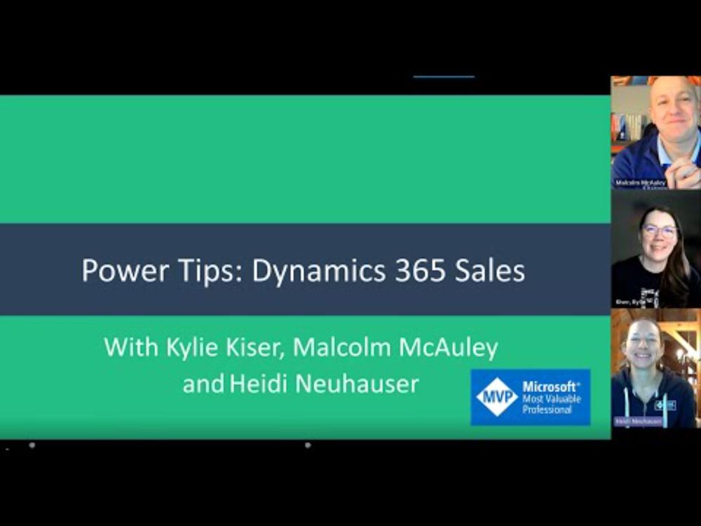 Power Tips: Dynamics 365 Sales 2025 Release Wave 1 Features