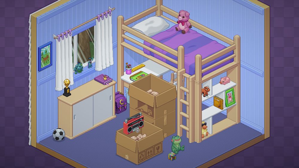 Video game called unpacking