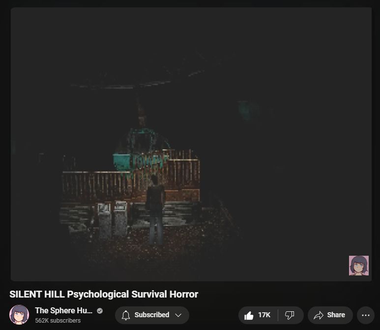 The Sphere Hunter's amazing video about Silent Hill 1