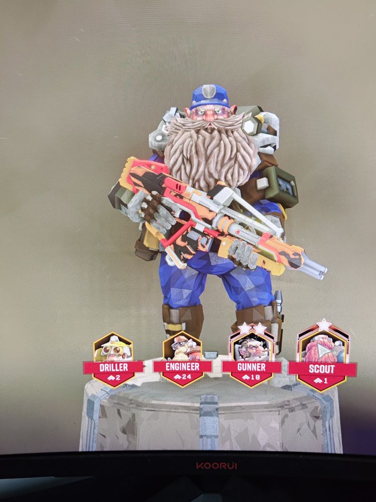 Scout class AKA the horseman of pestilence I honestly don't have anything for that yet. He just is.