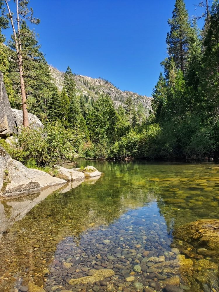 Scenic spot near Sonora pass, CA