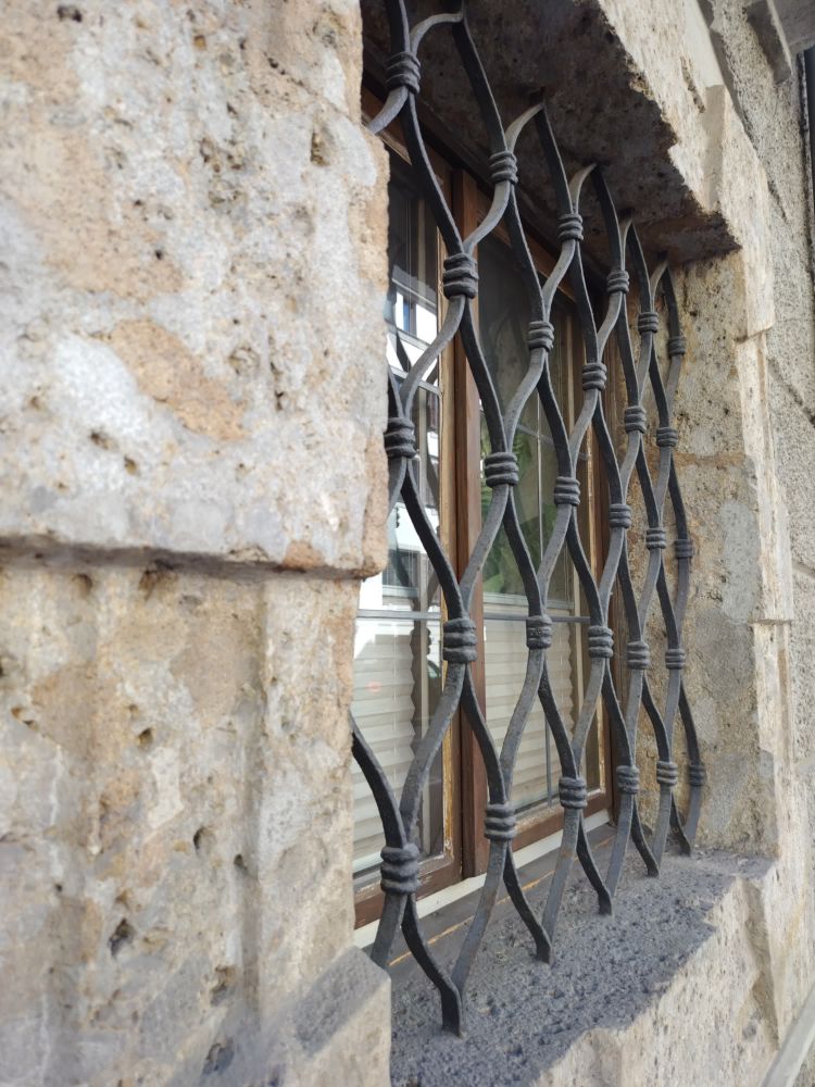 window in an old church