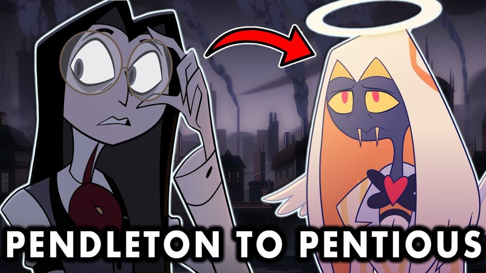 Thumbnail of the YouTube video: "How Pendleton became Sir Pentious! Hazbin Hotel Season 2 Lore!" from Cartoon Universe channel.
