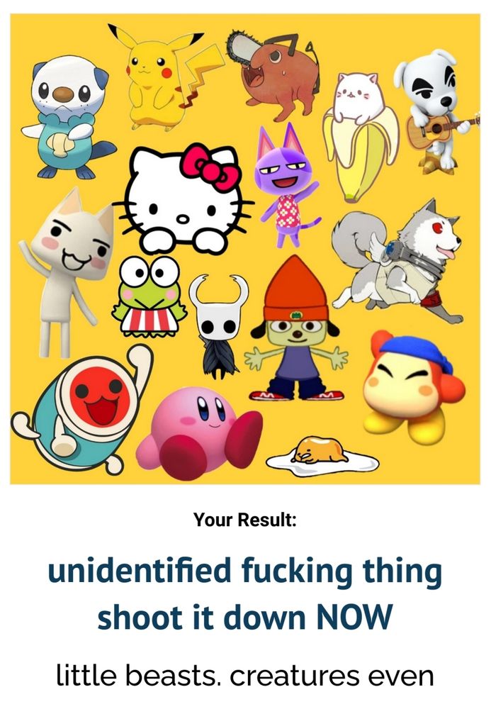 "unidentified fucking thing shoot it down NOW"