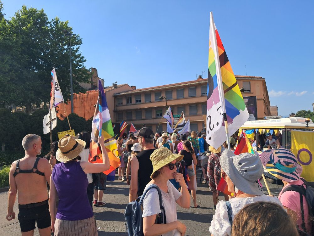 Photo de la Marche des Fiertés.