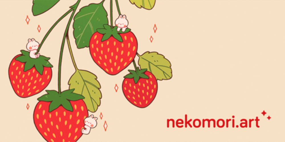 Visit Nekomori Art's Ko-fi Shop!