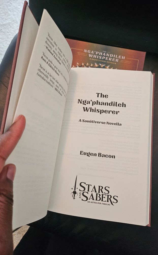 Hardback, The Nga'phandileh Whisperer by Eugen Bacon 