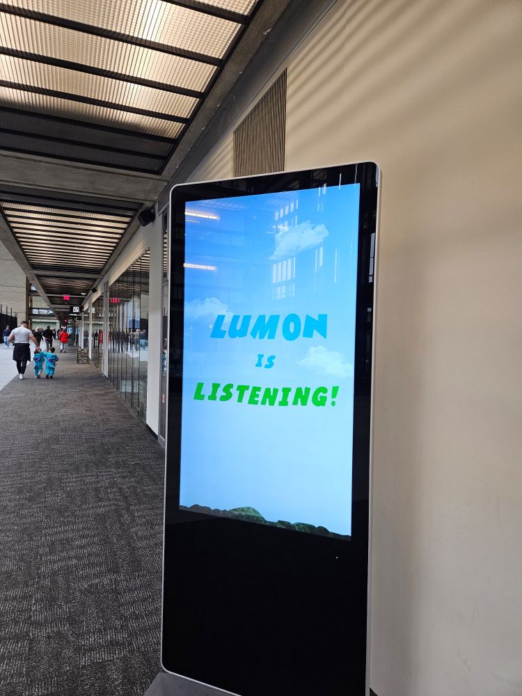 Lumon is listening