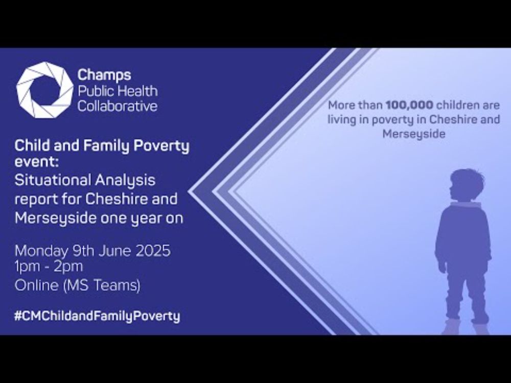 Child and Family Poverty Event: Situational analysis report for Cheshire and Merseyside one year on