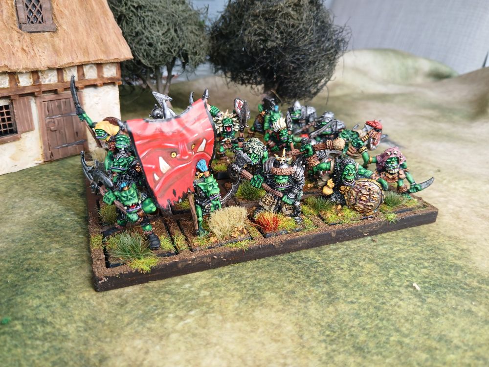 Big Un's mob made up of citadel figures with a Heartbreaker/Kev Adams command set.