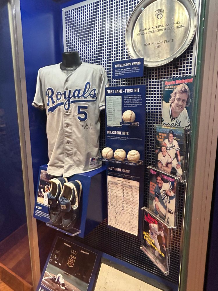 George Brett, a hall of famer and family favorite. 