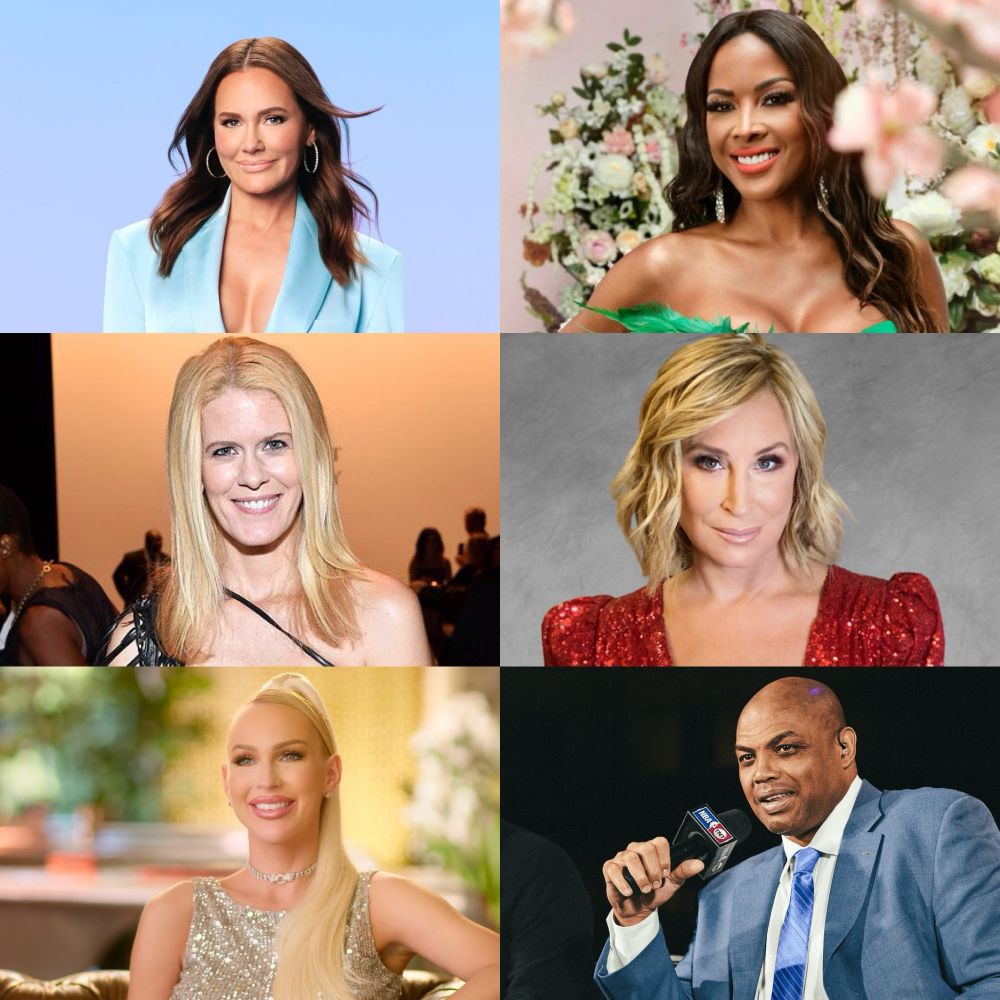 Meredith Marks, Stacey Rush, Alex McCord, Sonja Morgan, Christine Quinn, Charles Barkley
