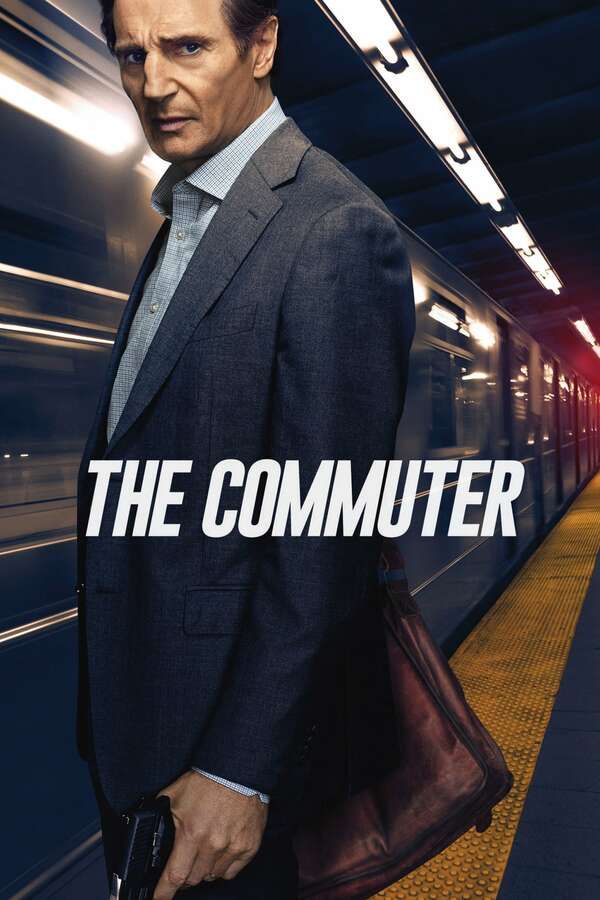 The movie poster for The Commuter, 2018 - ★★★