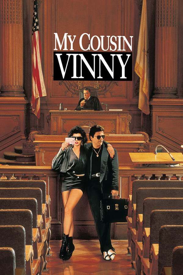 The movie poster for My Cousin Vinny, 1992 - ★★★★