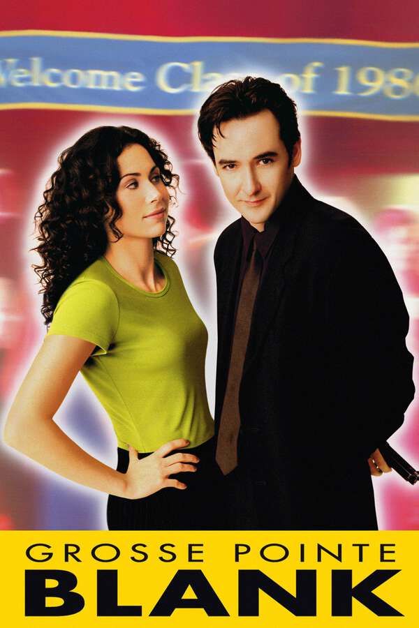 The movie poster for Grosse Pointe Blank, 1997 - ★★★★½