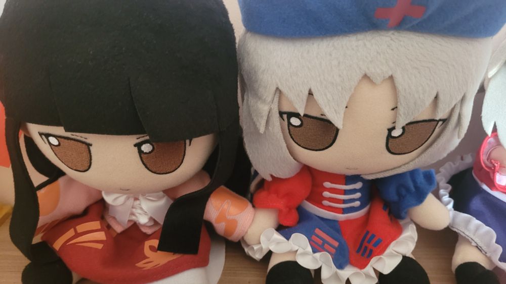 Kaguya Fumo and Erin Fumo side by side ❤️