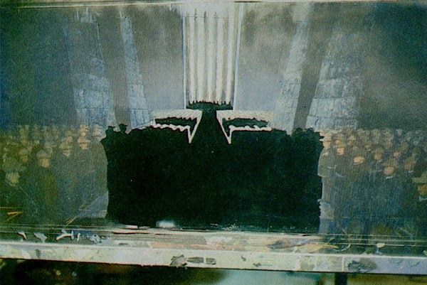 Throne room matte by Harrison Ellenshaw