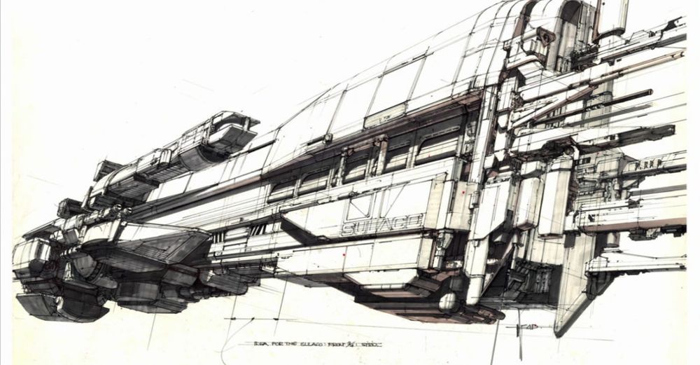 Sulaco by Syd Mead 
