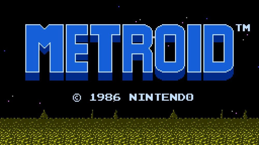 Metroid splash screen