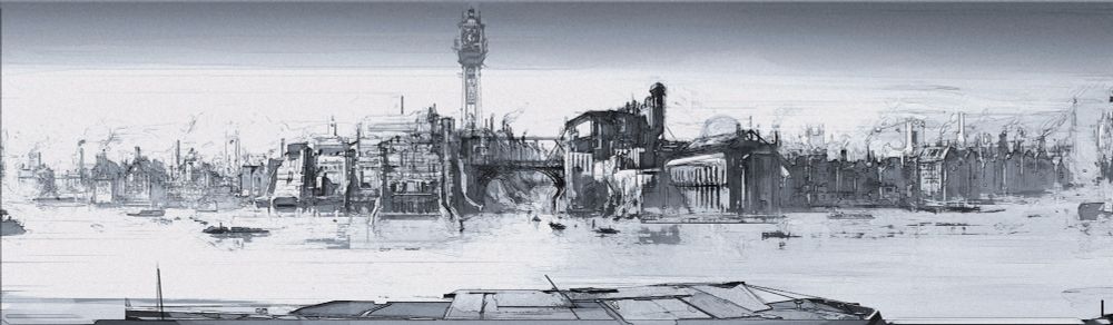 Dunwall in Dishonored by Viktor Antonov