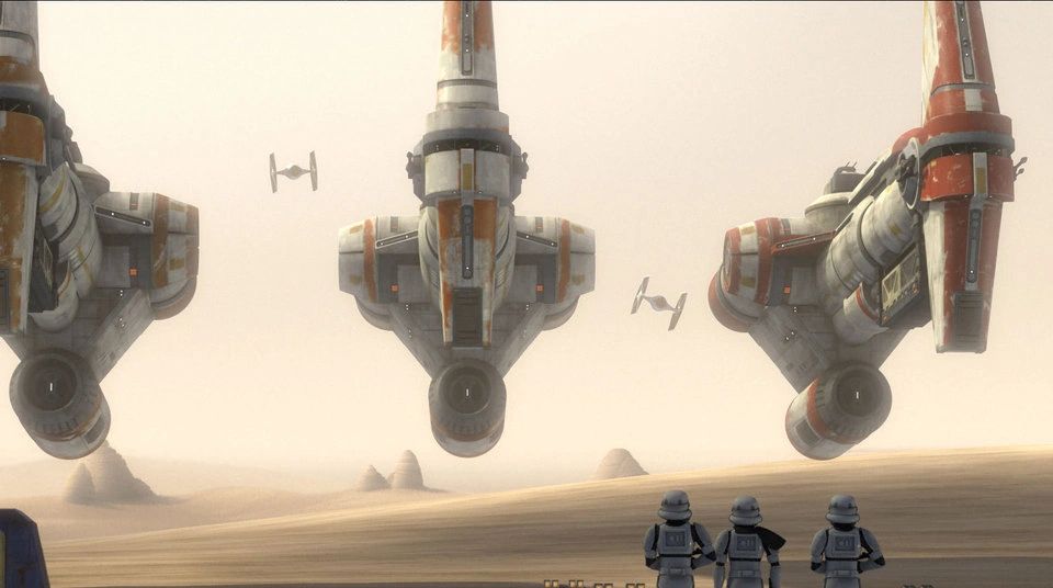 Sphyrna-class Hammerhead corvettes in Rebels