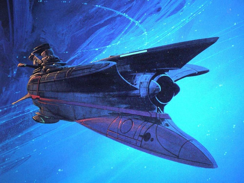 Yamato 2520 (1994-1995): Art by Syd Mead