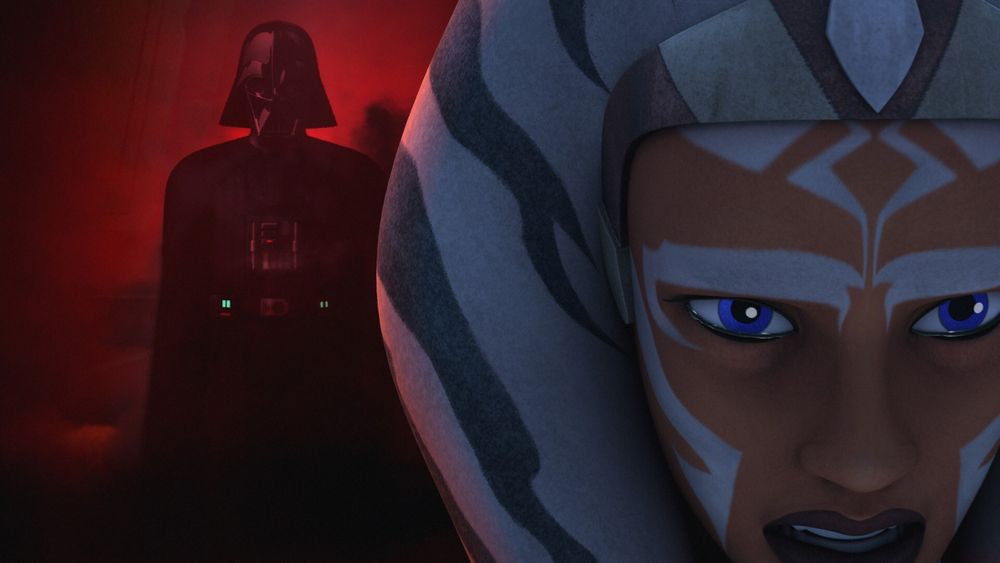 Anakin and Ahsoka in 3 BBY
