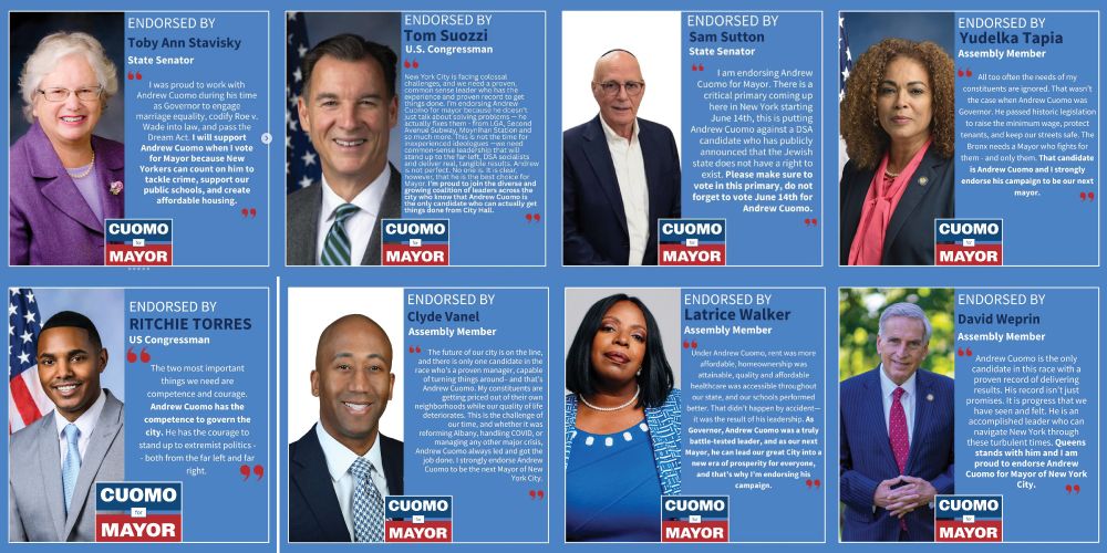 NYS Senator Toby Ann Stavisky Congressman Tom Suozzi NYS Senator Sam Sutton NYS Assemblymember Yudelka Tapia Congressman Ritchie Torres NYS Assemblymember Clyde Vanel NYS Assemblymember Latrice Walker NYS Assemblymember David Weprin