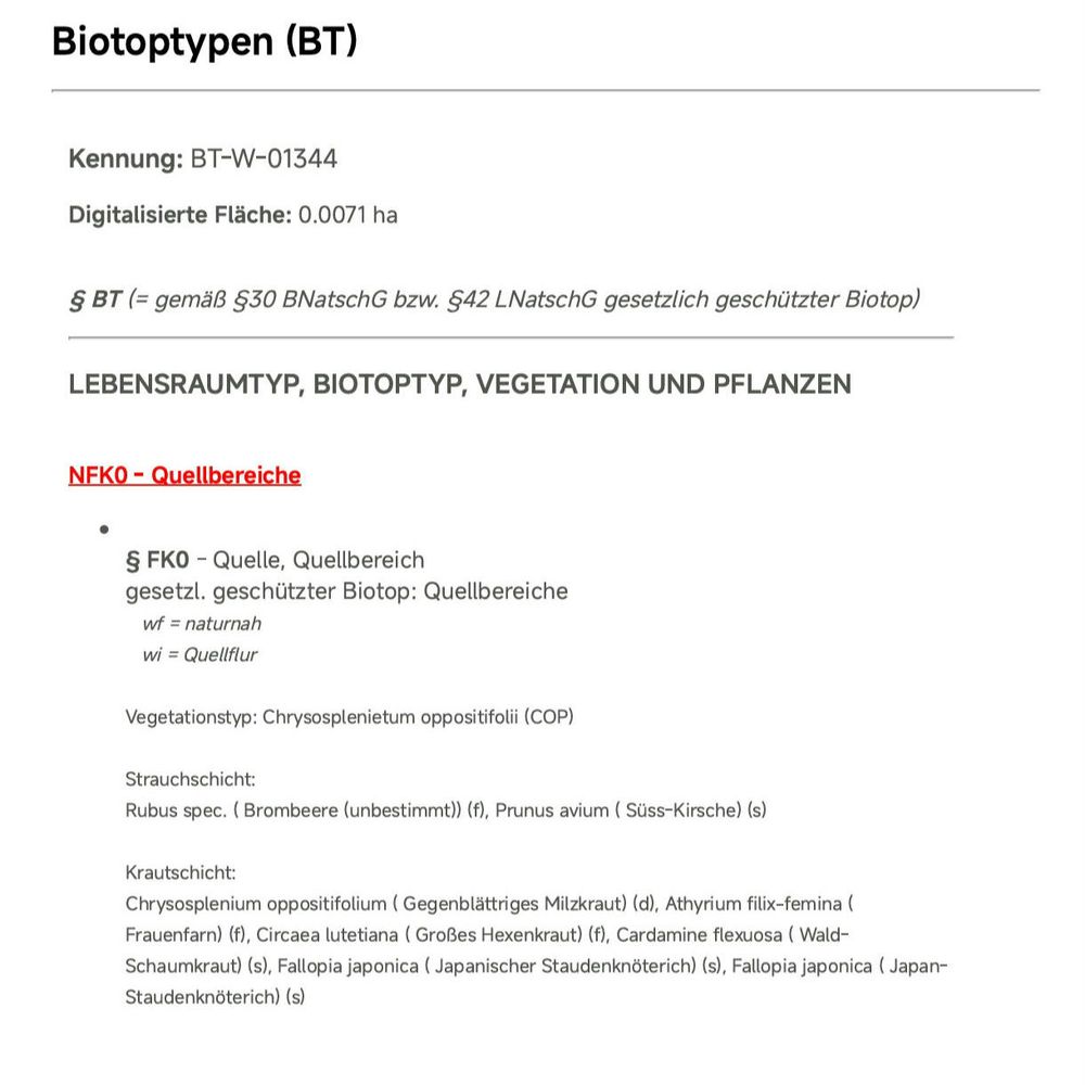 BT Auszug (Quelle: LANUK)