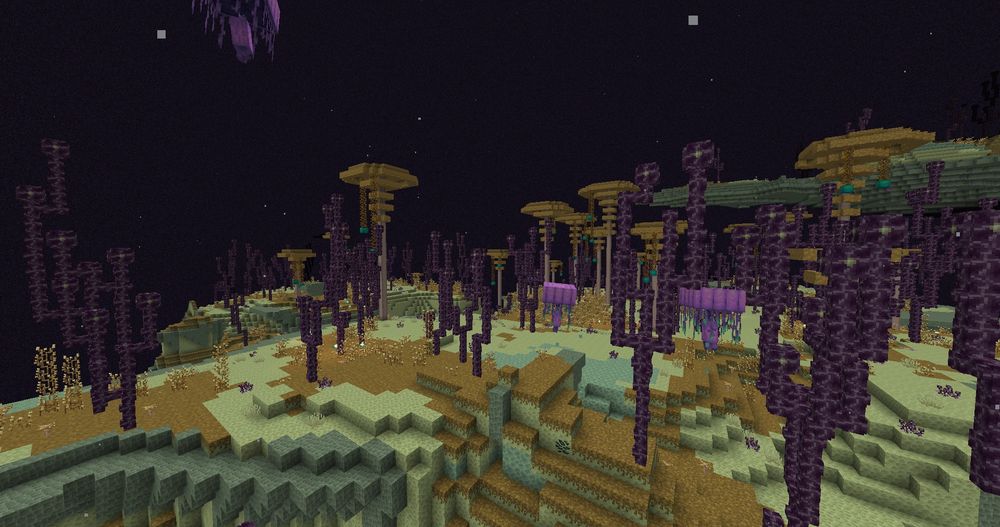 Enderscape's Celestial Grove biome