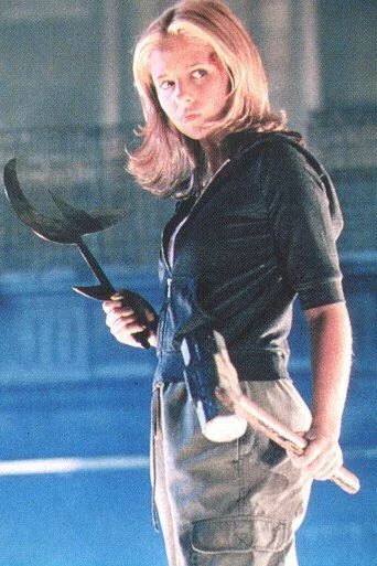 Buffy with hammer and sicle