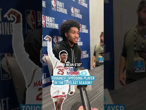 NBA Draft Combine | Toughest Opposing Big Ten Player?