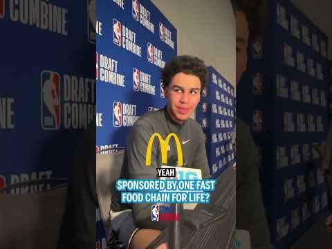 NBA Draft Combine | Sponsored By One Fast Food Chain for Life?