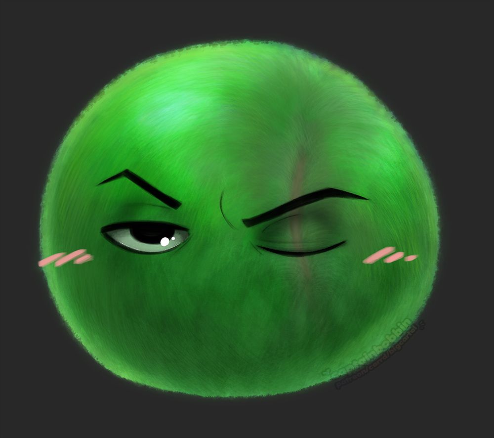 Zoro, except he is literally just a marimo ball.