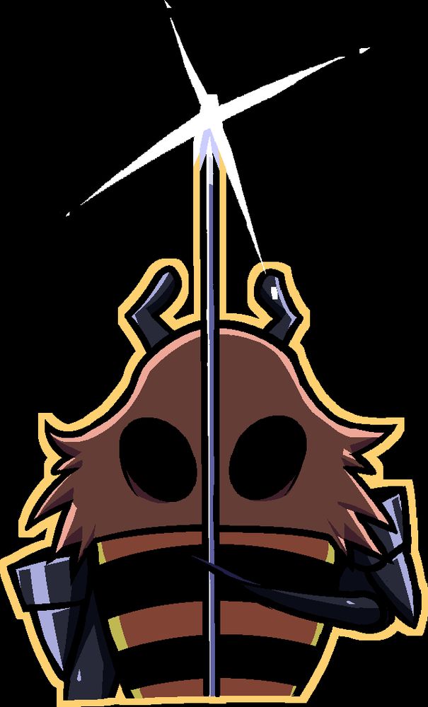 Hive Knight from Hollow Knight