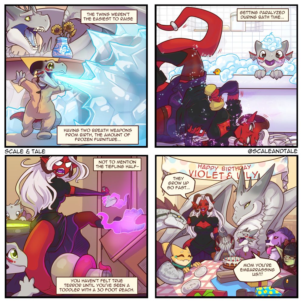 Scale & Tale | Bi-weekly D&D inspired webcomic!: 