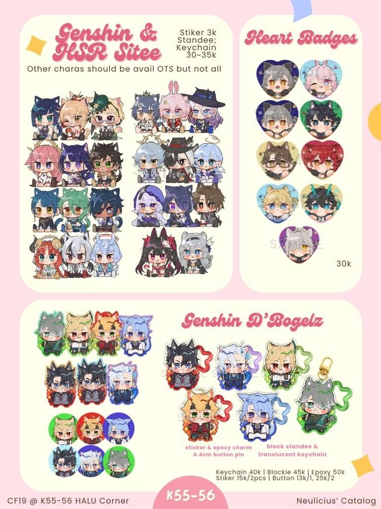Comifuro19 catalog @ K 55-56