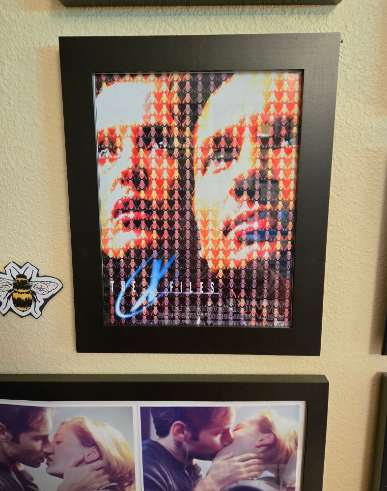 Framed Fight The Future concept art, hanging on my wall