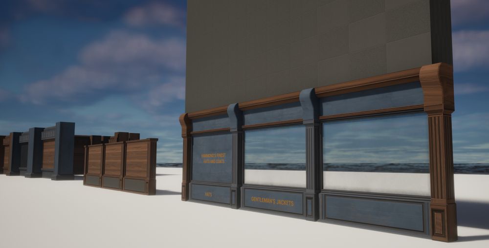Unreal Engine 5 early scene