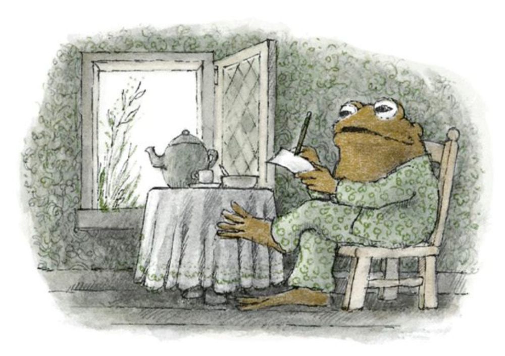 Toad sits at his breakfast table, studying his to-do list. From 