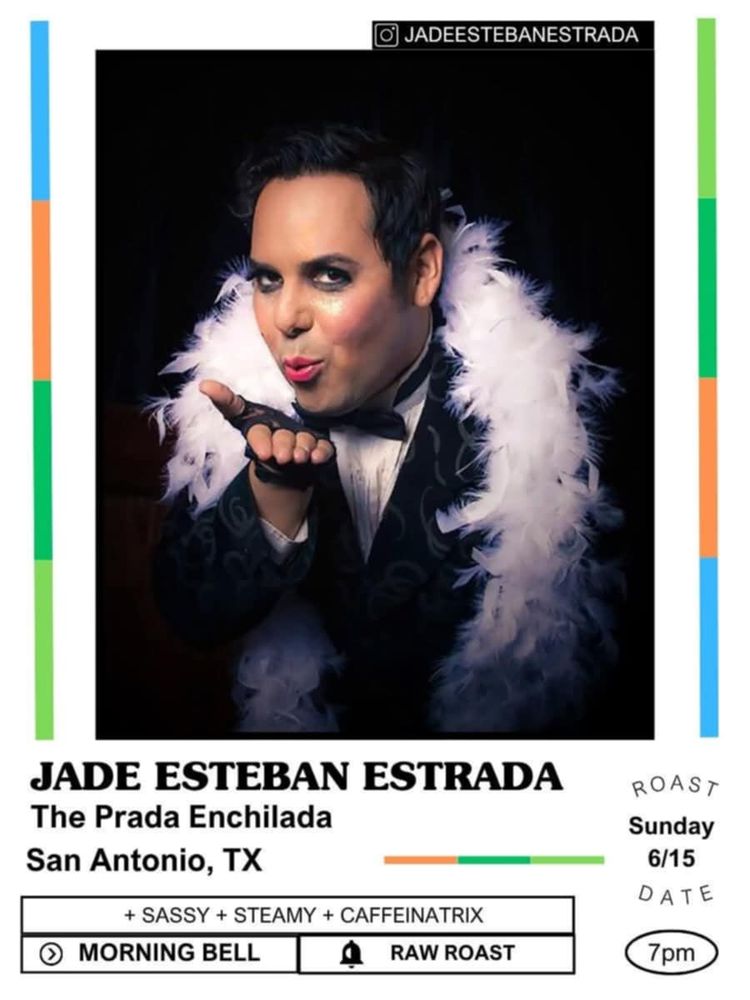 Celebrate your daddy issues with coffee and closure!

Sunday I’ll be headlining a high-energy comedy show at Morning Bell Coffee Roasters in Ames, Iowa. 🌽

The lineup: David Olson, Tim Overton, and Matt Lamb. Hosted by Jessie Vrba.

Stand-up comedy is therapy without the co-pay. 

#lgbtq #getjaded