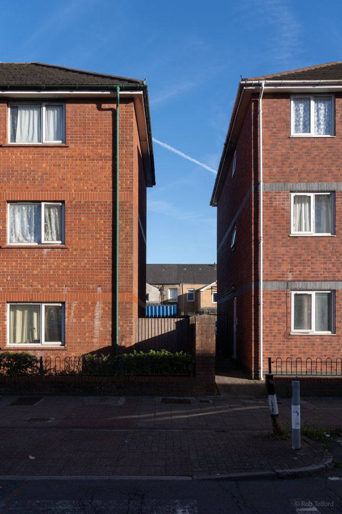Broadway site of the old Methodist Chapel to the left
