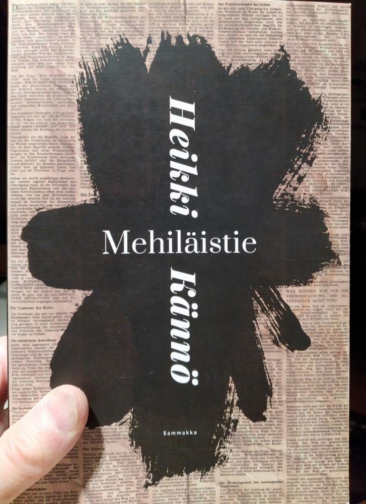 Kirjan kansi: Heikki Kännö, Mehiläistie