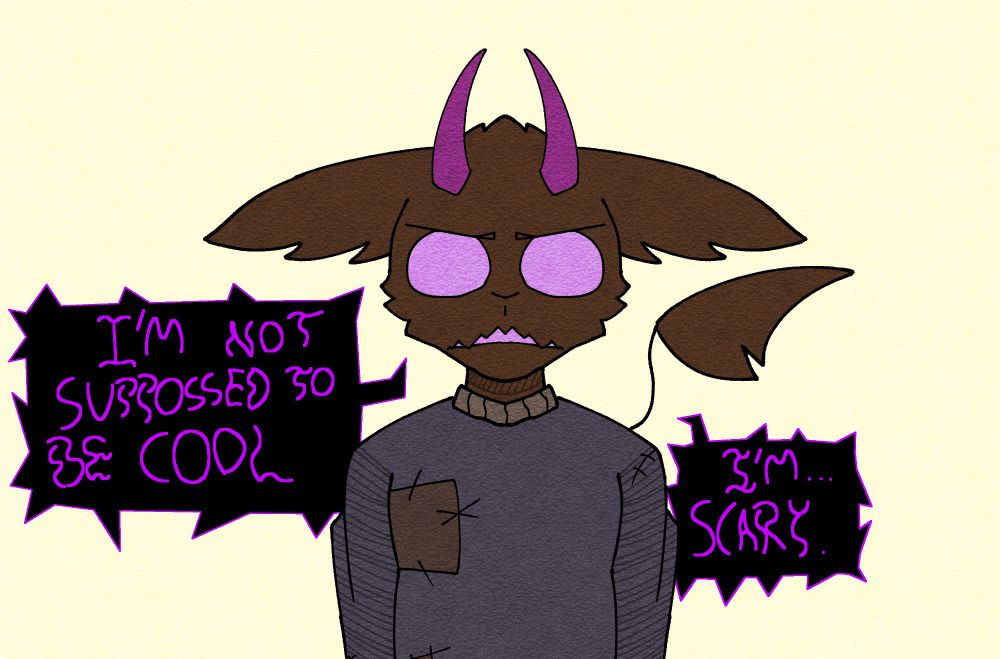 Zargon: "I'M NOT SUPPOSED TO BE COOL."
Zargon: "I'M... SCARY.