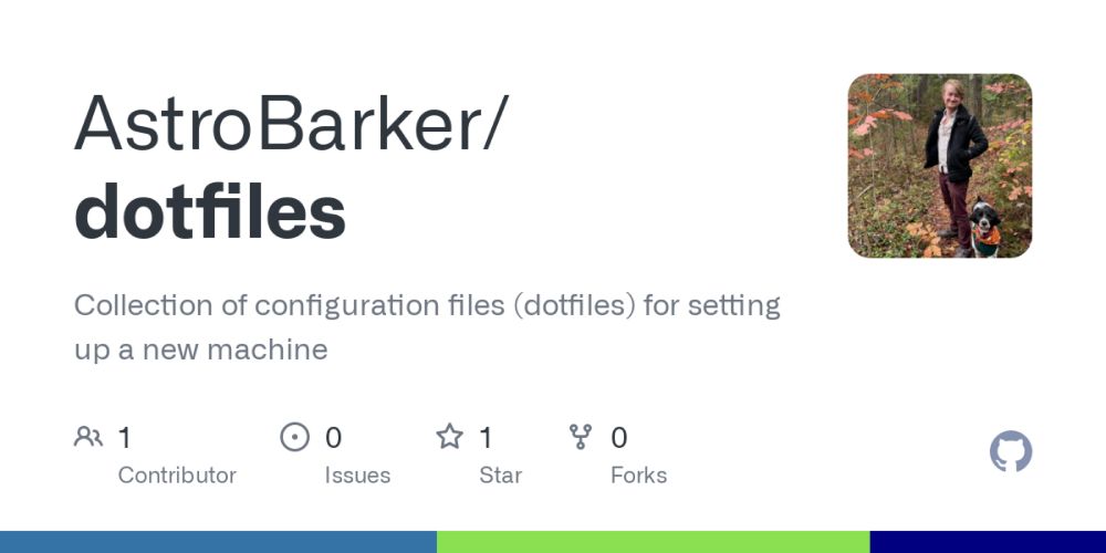 GitHub - AstroBarker/dotfiles: Collection of configuration files (dotfiles) for setting up a new machine