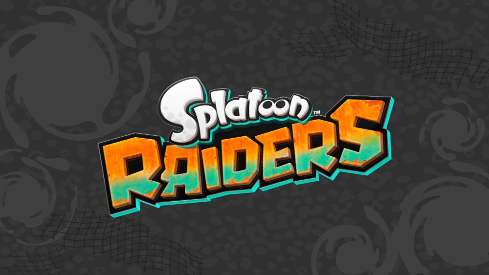 The logo for "Splatoon Raiders" a new Splatoon spin-off game coming to Nintendo Switch 2.