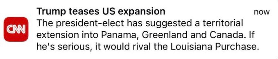 It would rival Hitler annexing Poland.